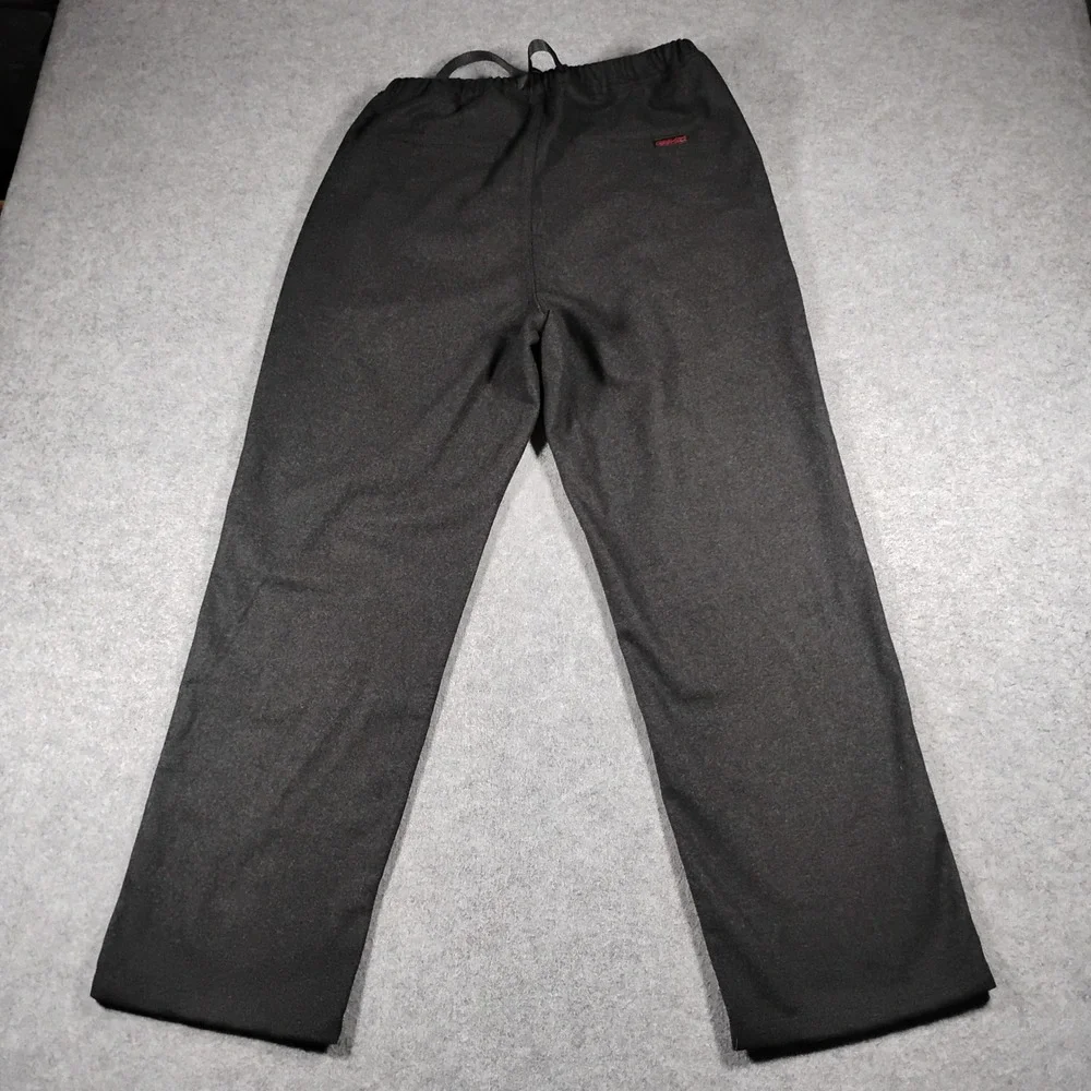 Gramicci Men's Charcoal Grey Wool Blend Adjustable Webbed Belted Pants Size M